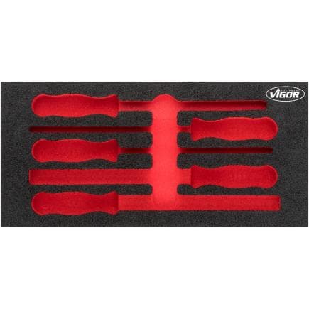 VIGOR V5072-L - Garniture en mousse souple pour V5072 (vide)