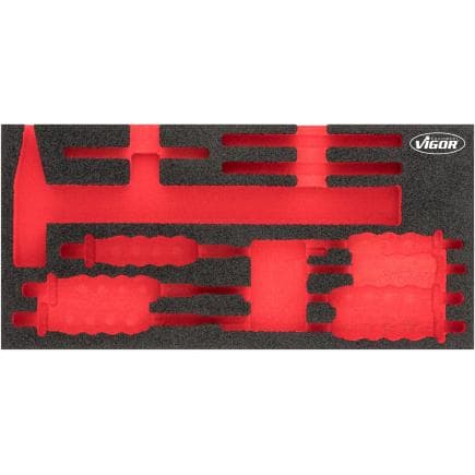 VIGOR V6222-L - Garniture en mousse souple pour V6222 (vide)