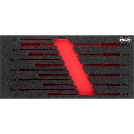 VIGOR V6721-L - Garniture en mousse souple pour V6721 (vide)