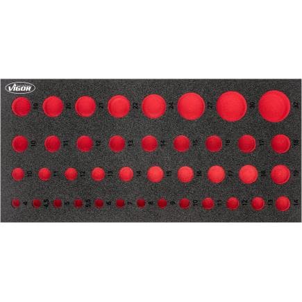 VIGOR V7520-L - Garniture en mousse souple pour V7520 (vide)