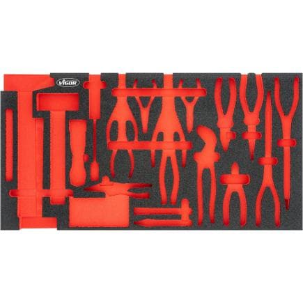 VIGOR V5638N-L - Garniture en mousse souple pour V5638N (vide)