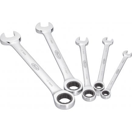 VIGOR V2820 - Jeu de clés mixtes à cliquet, longues (5 pcs.)