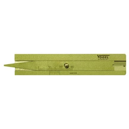 VOGEL 214401 - Brass tread depth gauge