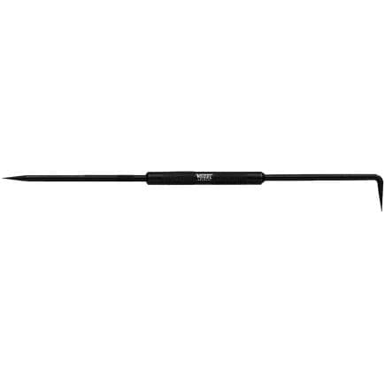 VOGEL 334604 - Steel scribers with interchangeable straight and curved tip and knurled handle