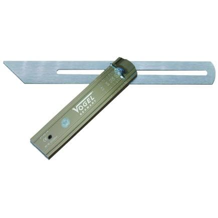 VOGEL 504802 - Bevel square without angle reading scale and carbon steel blade