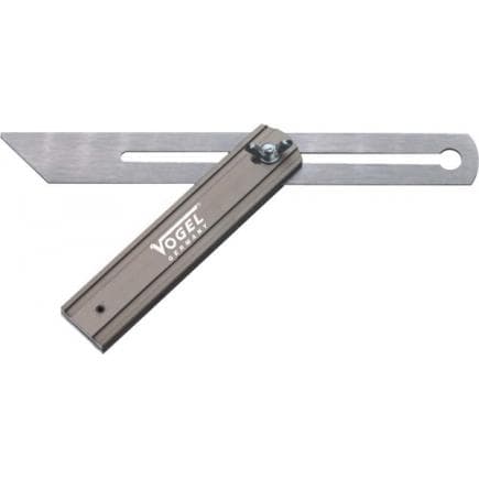 VOGEL 504852 - Bevel square with angle reading scale and carbon steel blade