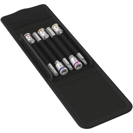 WERA 05003345001 - Jeu de douille-embouts 1/4" avec fonction de retenue (5 pcs.)