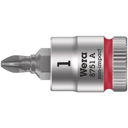 WERA 05003350001 - Douille-embout Phillips 1/4"