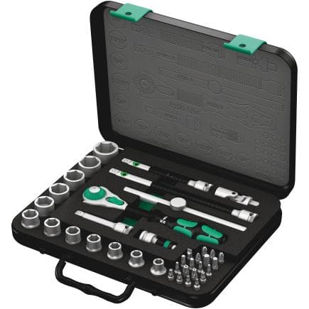 WERA 05003596001 - Jeu cliquet Speed et douille 3/8" pouces (38 pcs.)