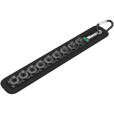 WERA 05003891001 - Sangle textile porte-outils pour 9 outils (sans garniture)