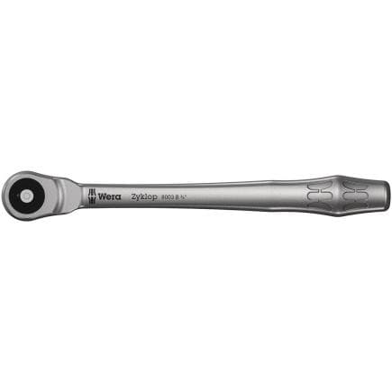 WERA 05004033001 - Cliquet Metal avec carré mâle traversant 3/8"