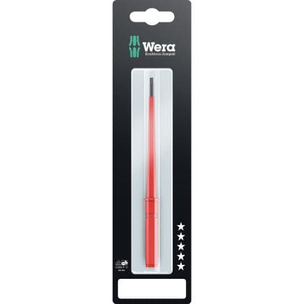 WERA 05004420001 - Tournevis hexagonal interchangeable VDE (emballage libre-service)