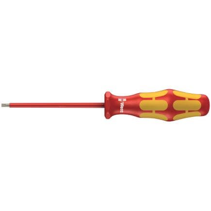 WERA 05006100001 - VDE Tournevis isolé pour vis à fente