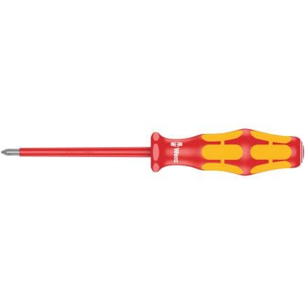 WERA 05006150001 - VDE Tournevis isolé pour vis cruciformes