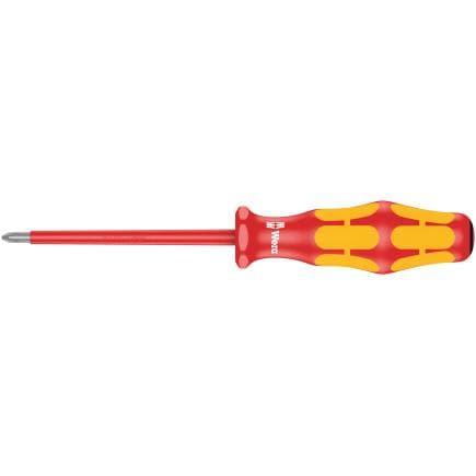 WERA 05006160001 - Tournevis isolé pour vis cruciformes Pozidriv
