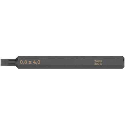 WERA 05018141001 - Embouts à fente pour tournevis à frapper (lot multiple)