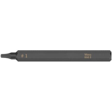 WERA 05018171001 - Embouts pour vis à empreinte carrée pour tournevis à frapper (lot multiple)