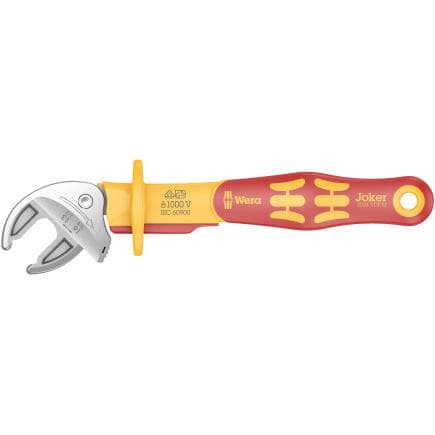WERA 05020152001 - Clé à fourche auto-ajustable isolée VDE