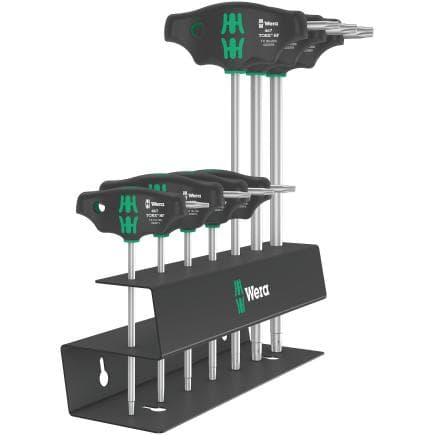 WERA 05023456001 - Jeu de tournevis TORX® à manche en T avec fonction de retenue (7 pcs.)