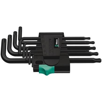 WERA 05024242001 - Jeu de clés mâles coudées TORX® (9 pcs.)