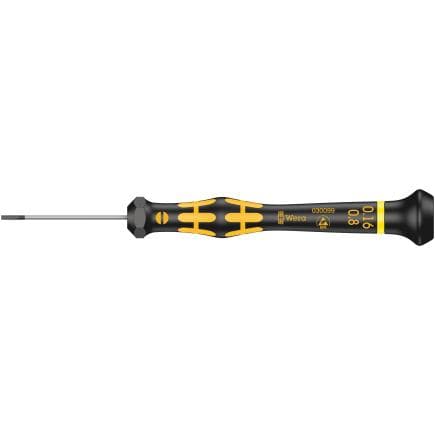 WERA 05030104001 - Tournevis ESD micro pour vis à fente