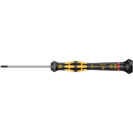 WERA 05030119001 - Tournevis ESD micro pour vis cruciformes Phillips