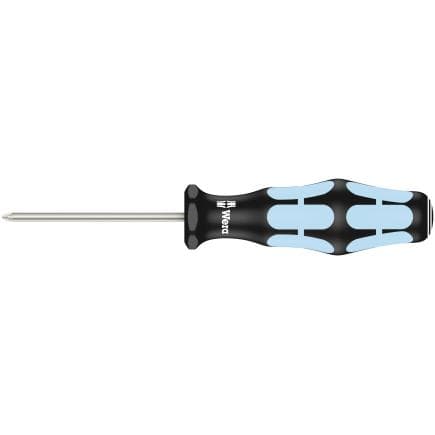 WERA 05032030001 - Tournevis acier inoxydable pour vis cruciformes Pozidriv