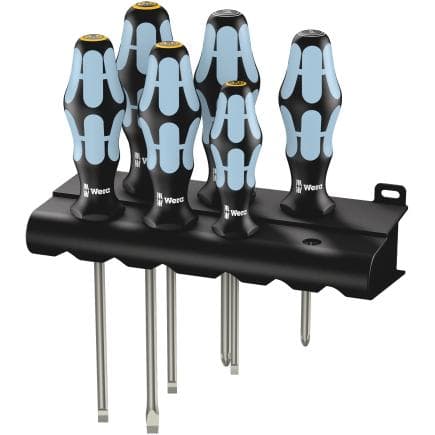 WERA 05032061001 - Jeu de tournevis acier inoxydable et rack (6 pcs.)