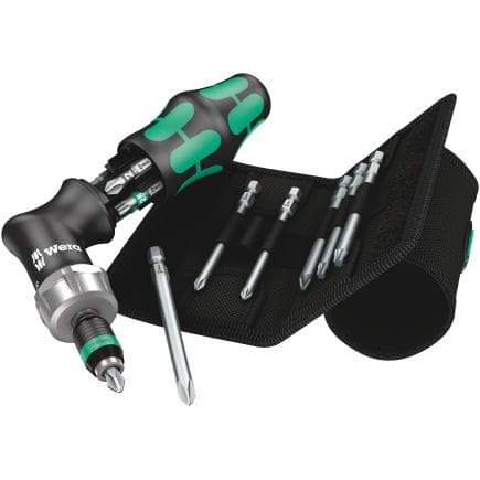 WERA 05051031001 - Jeu de tournevis à cliquet et d'embouts (13 pcs.)