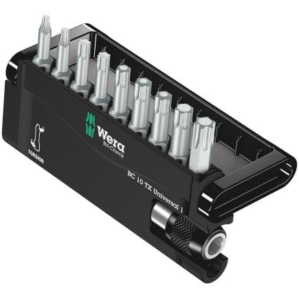 WERA 05056164001 - Jeu de embouts Torx (10 pcs.)