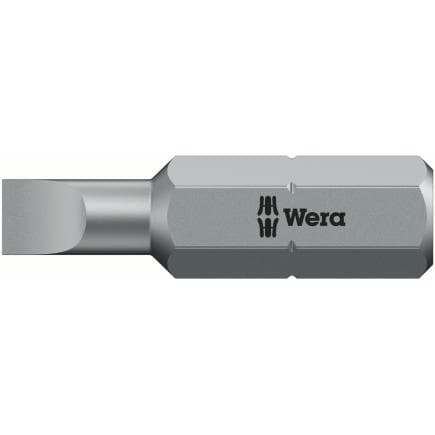 WERA 05072050001 - Embouts à fente (lot multiple)
