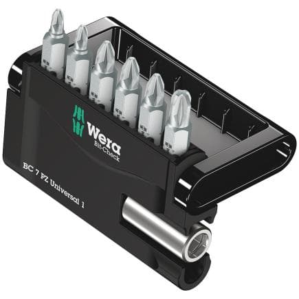 WERA 05056296001 - Jeu de embouts Pozidriv (7 pcs.)