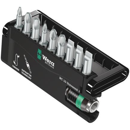 WERA 05056375001 - Jeu de embouts (10 pcs.)