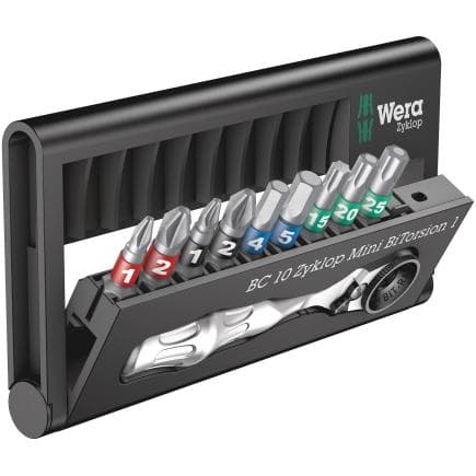 WERA 05057418001 - Jeu de embouts mini BiTorsion (10 pcs.)