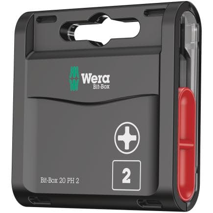 WERA 05057750001 - Jeu de embouts Phillips (20 pcs.)
