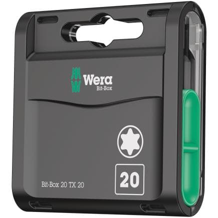 WERA 05057770001 - Jeu de embouts Torx (20 pcs.)