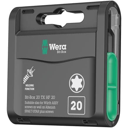 WERA 05057778001 - Jeu de embouts Torx (20 pcs.)