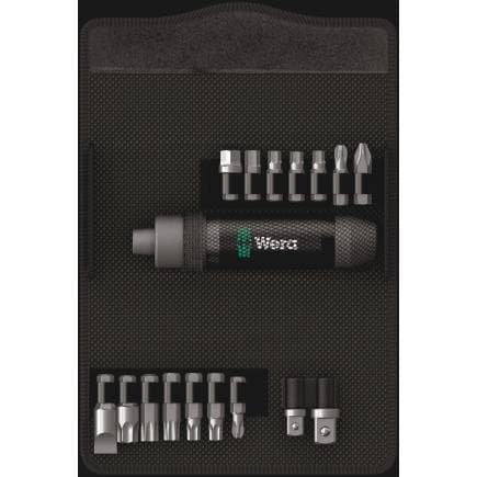 WERA 05072017001 - Jeu tournevis à frapper et douilles (17 pcs.)