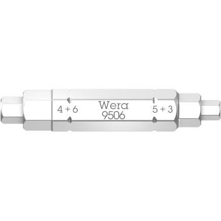 WERA 05073201001 - Embouts 4 en 1 (emballage libre-service)