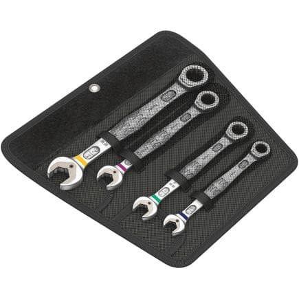 WERA 05073295001 - Jeu de clés mixtes à cliquet pouces (4 pcs.)