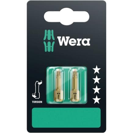 WERA 05073370001 - Embouts Pozidriv (2 pcs.) (emballage libre-service)