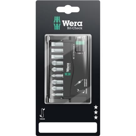 WERA 05073410001 - Jeu de embouts (10 pcs.) (emballage libre-service)