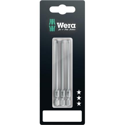WERA 05073471001 - Embouts TORX® (3 pcs.) (emballage libre-service)