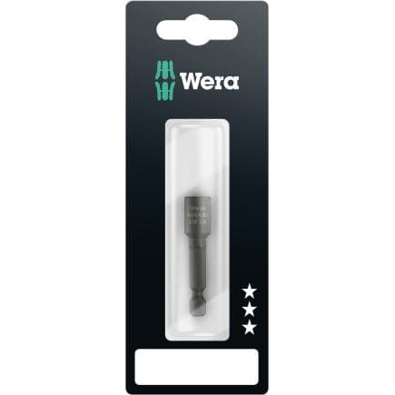 WERA 05073509001 - Douilles six pans magnétiques pouces (emballage libre-service)