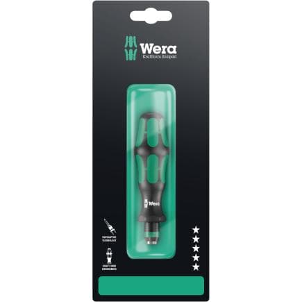 WERA 05073540001 - Porte-embouts avec mandrin à serrage rapide Rapidaptor 1/4" (emballage libre-service)