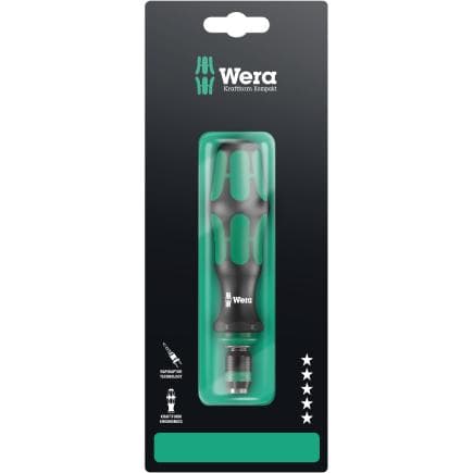 WERA 05073541001 - Porte-embouts avec mandrin à serrage rapide Rapidaptor 1/4" (emballage libre-service)