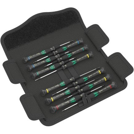 WERA 05073675001 - Jeu de tournevis Micro avec inserts (12 pcs.)