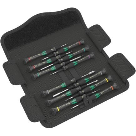 WERA 05073677001 - Jeu de tournevis Micro avec inserts (12 pcs.)
