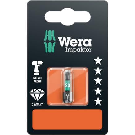 WERA 05073925001 - Embouts Torx Impaktor (emballage libre-service)