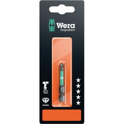 WERA 05073964001 - Embouts Torx Impaktor (emballage libre-service)